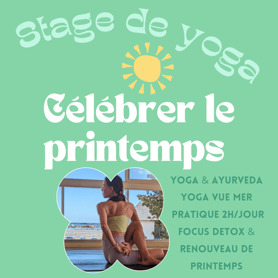 Stage yoga, célébrer le printemps