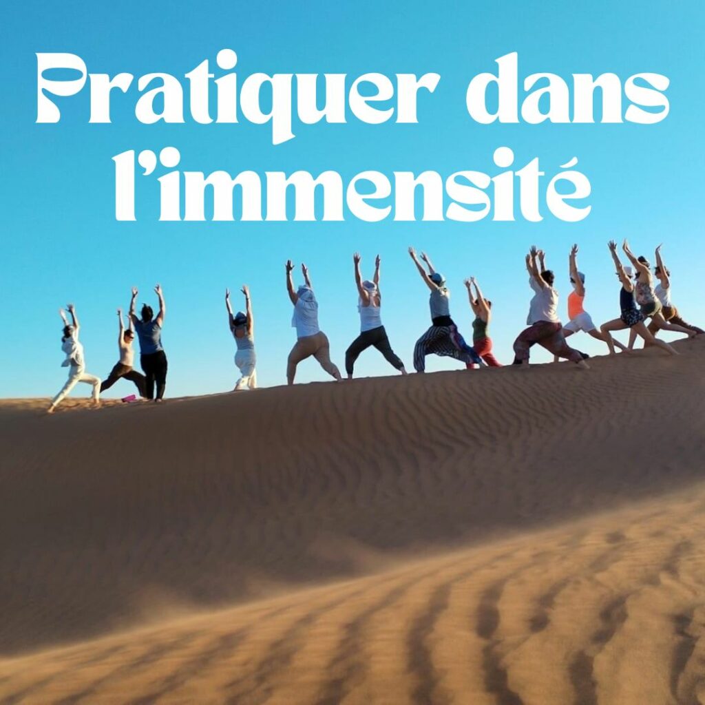 pratiquer dans l'immensité